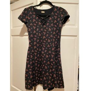 Floral baby doll dress